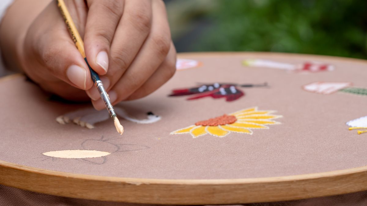 Embroidery Hoop Stand