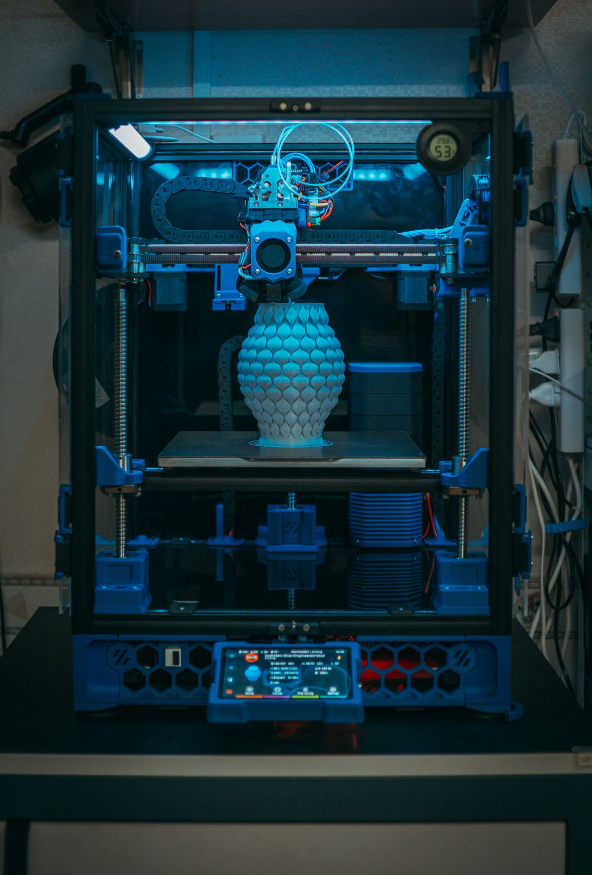 Textured PEI Plate for a Bambu Lab X1C (PETG)