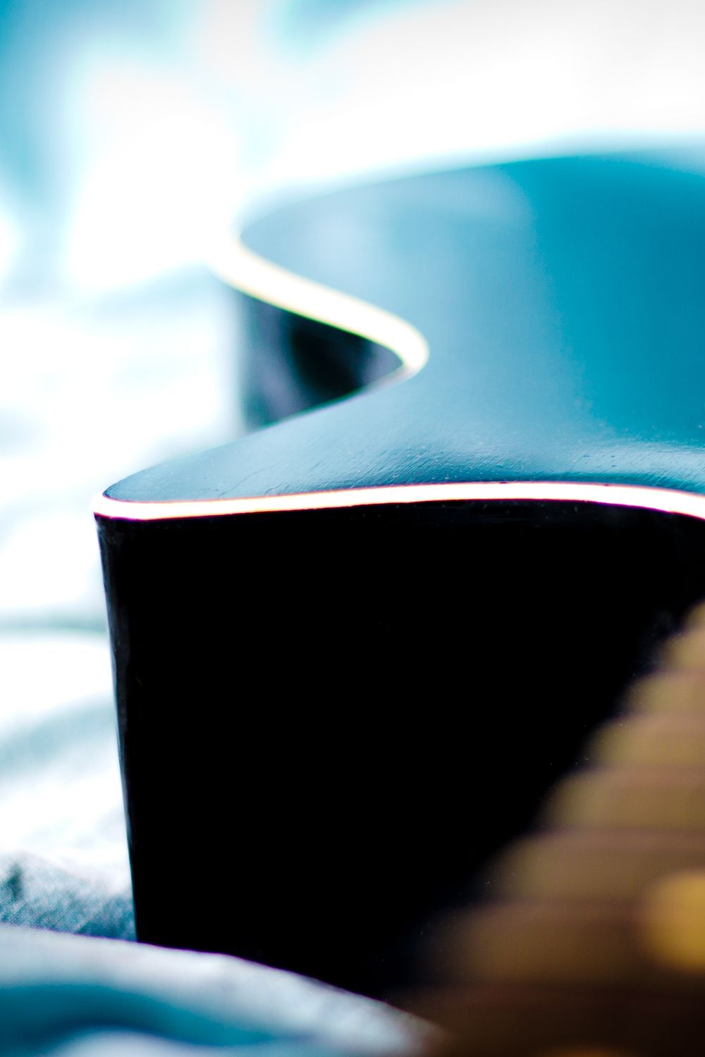 Guitar Humidifier for an Acoustic Guitar Case