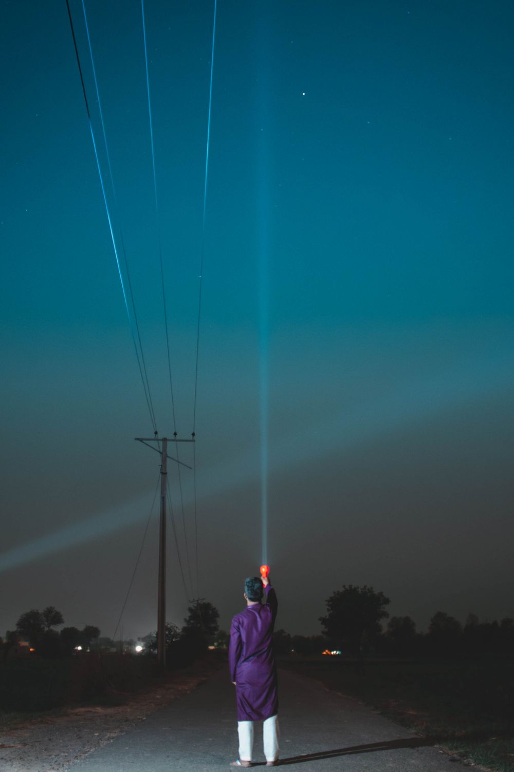 Flashlight for Dog Walking at Night