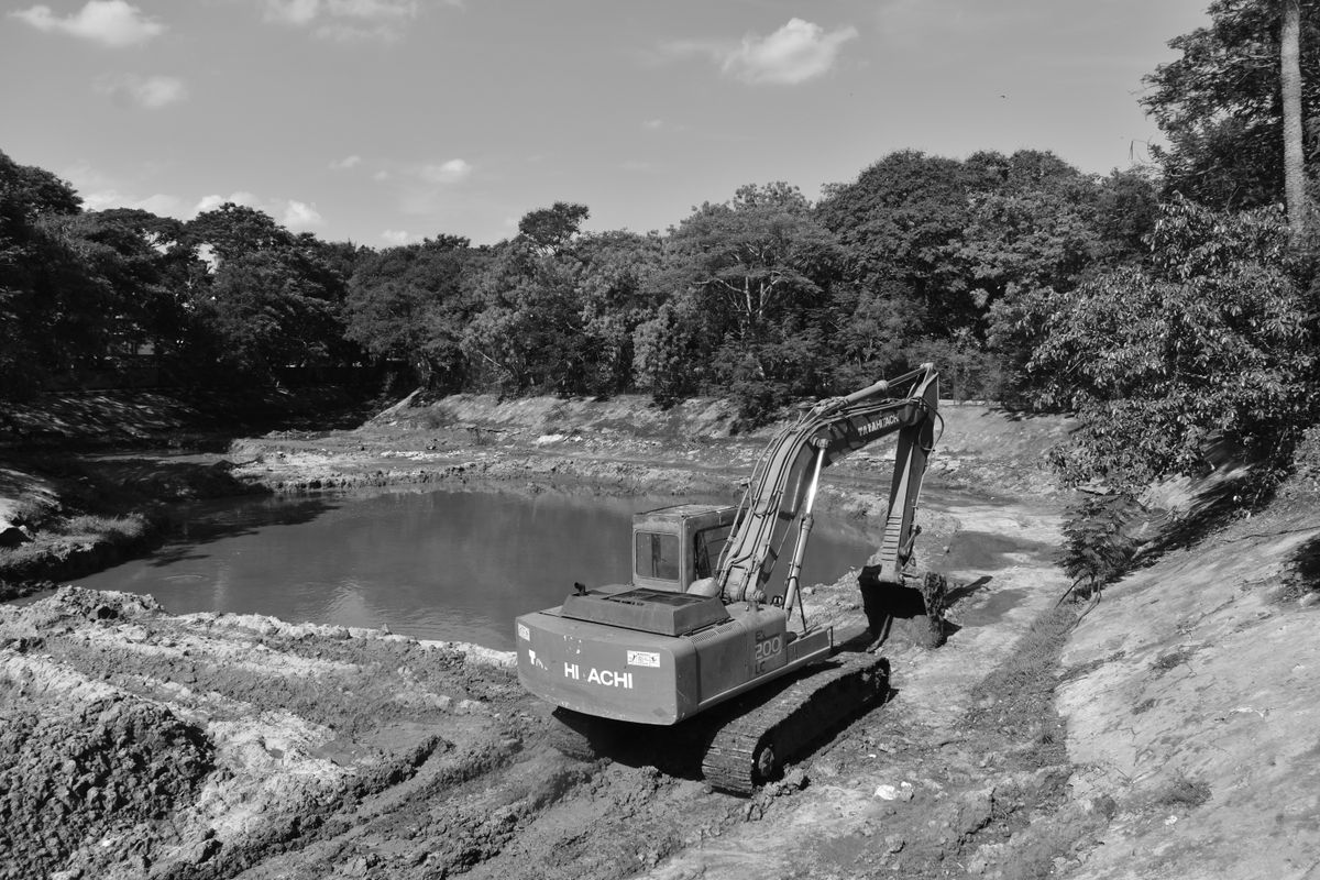 Adhesive for an HDPE Pond Liner