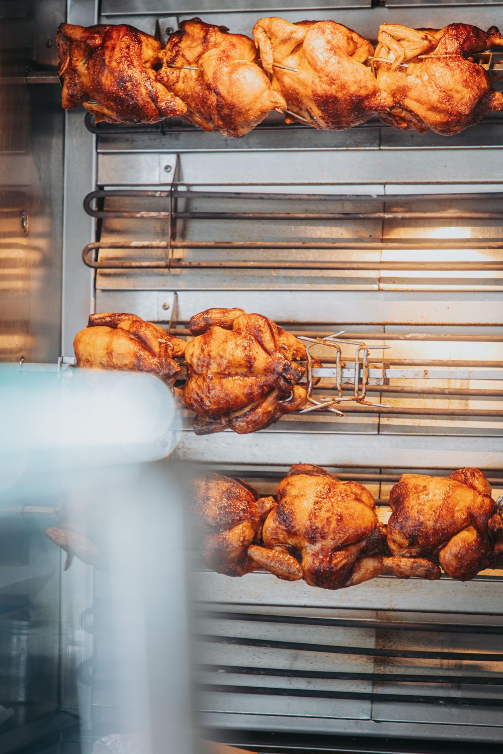 Wireless Meat Thermometer for a Rotisserie