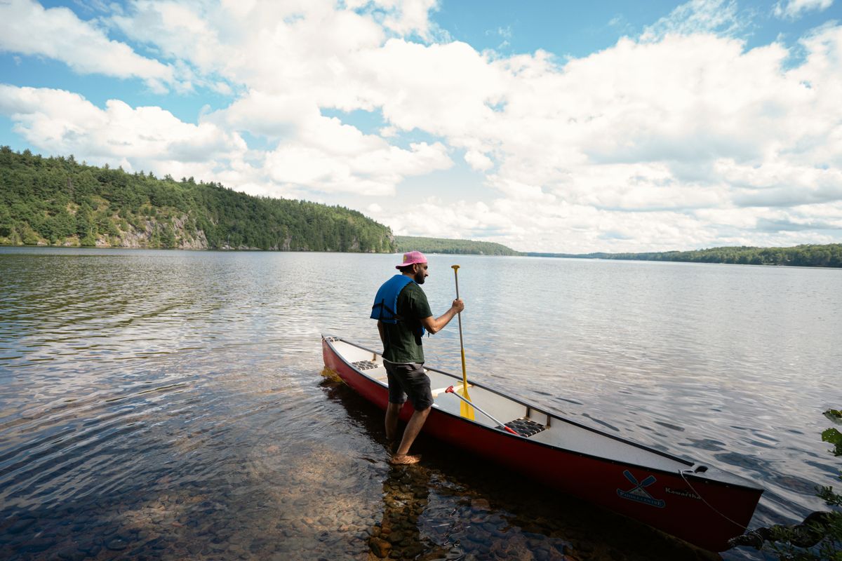 Canoe Paddle for Solo Paddling