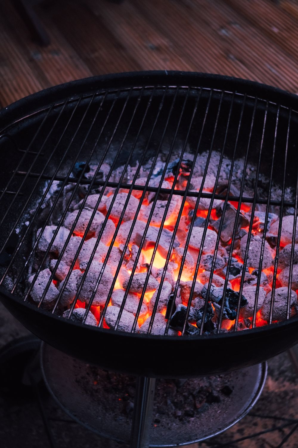 Charcoal Basket for a Weber Kettle