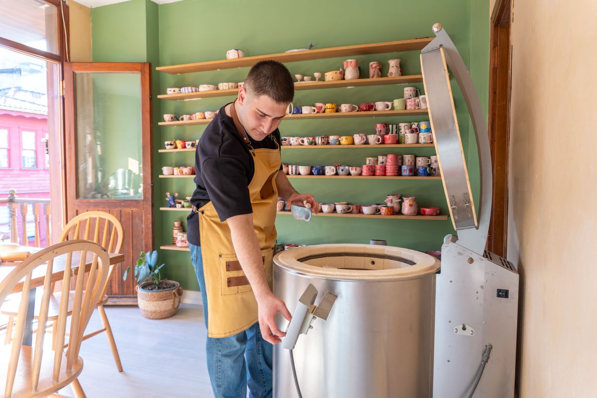 Kiln for a Home Pottery Studio