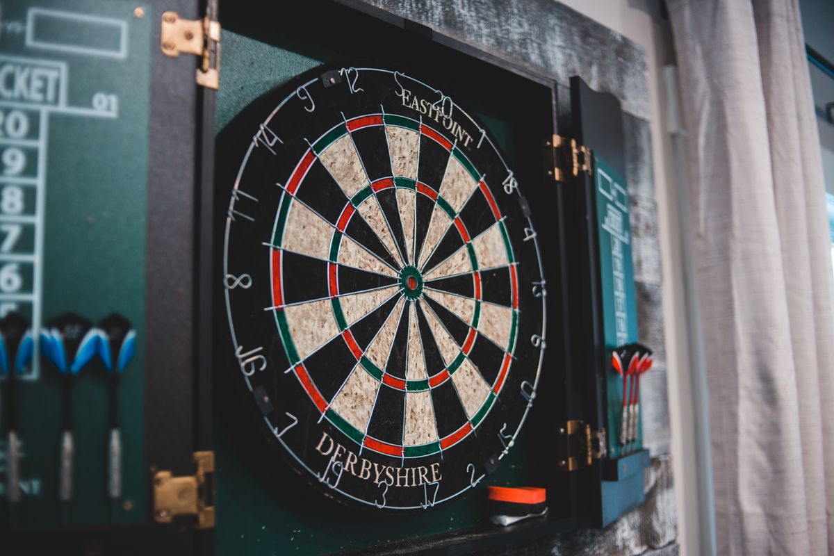 Dartboard Cabinet for Home