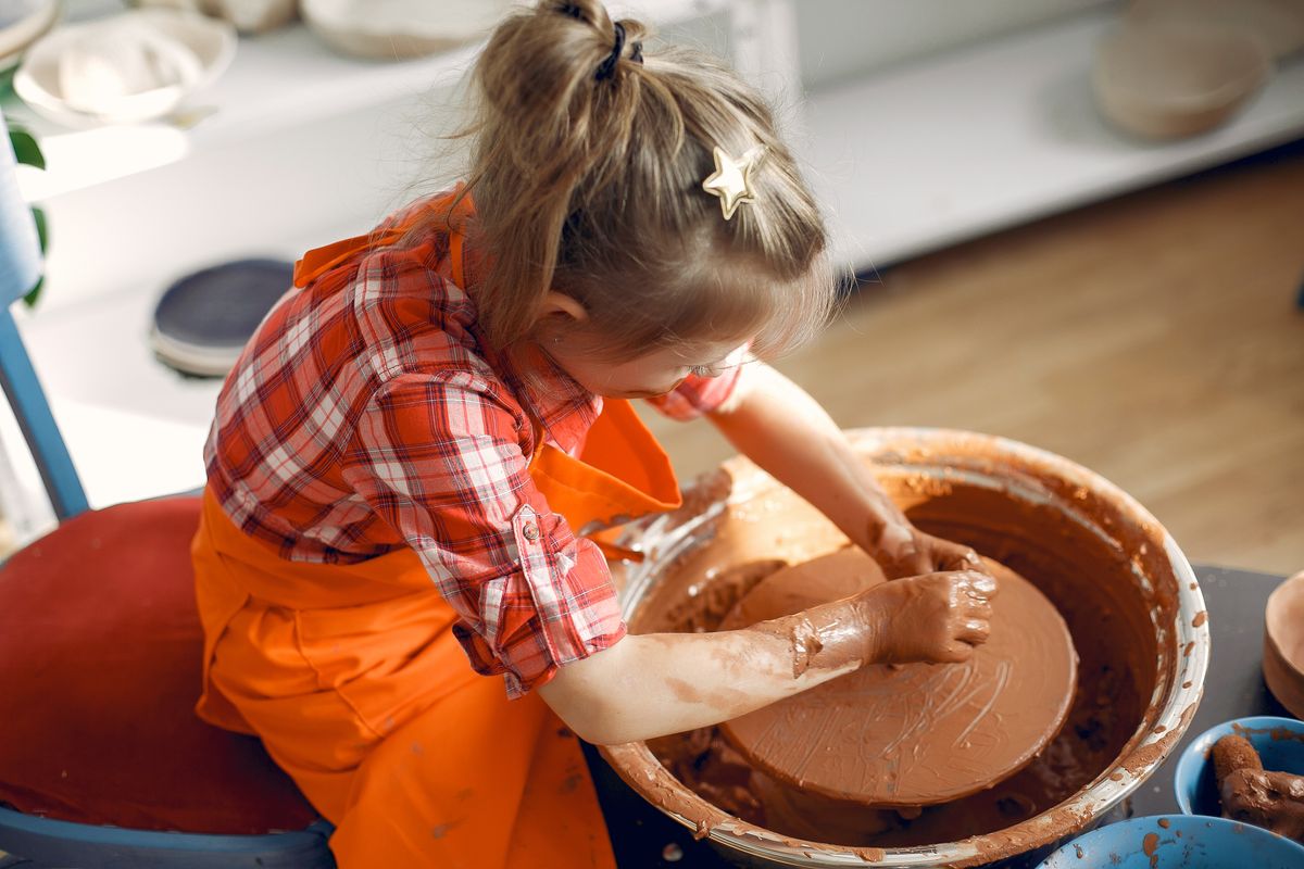 At-Home Pottery Wheel for Kids