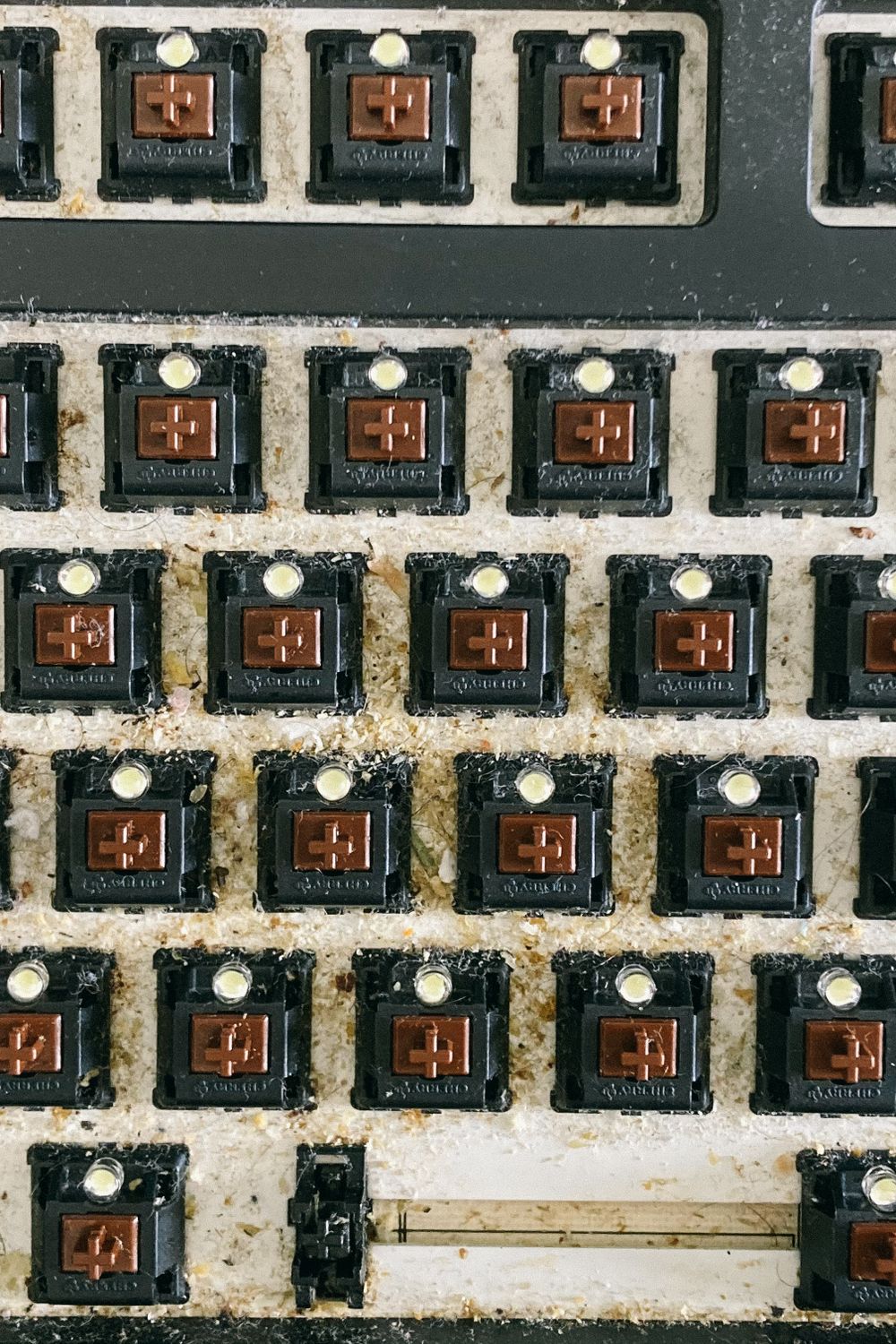 Foam for Keyboard Sound Dampening