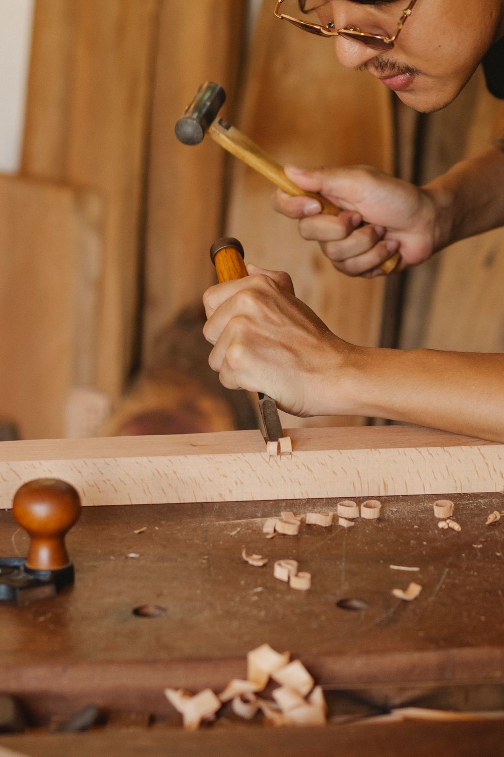 Palm Gouges for Relief Carving