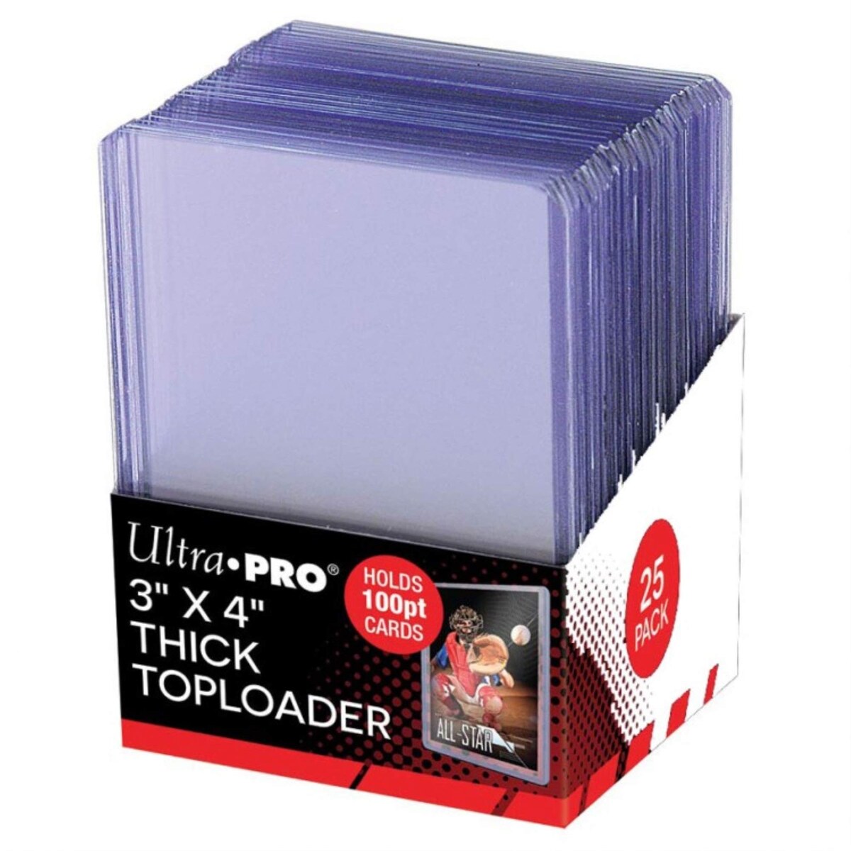 Toploaders for Thick Cards