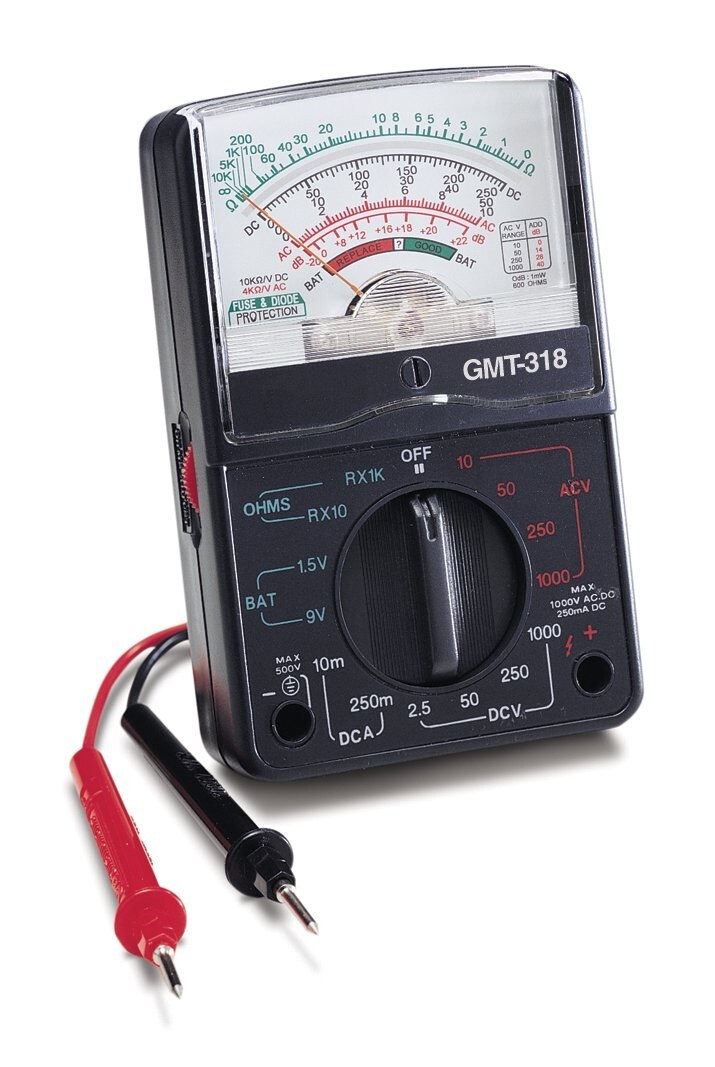 Analog Multimeter for Electronics