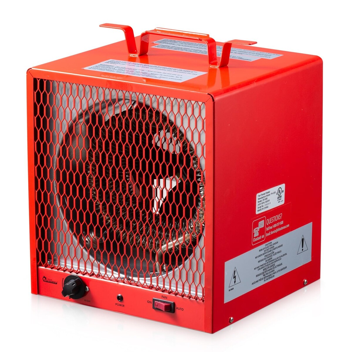 Space Heater for a Garage