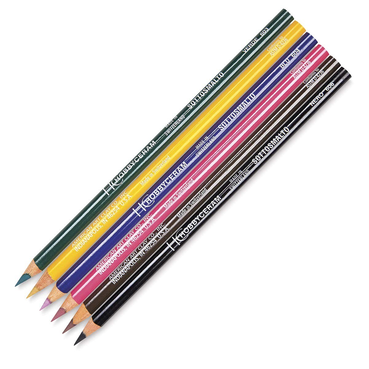 Underglaze Pencils for Pottery