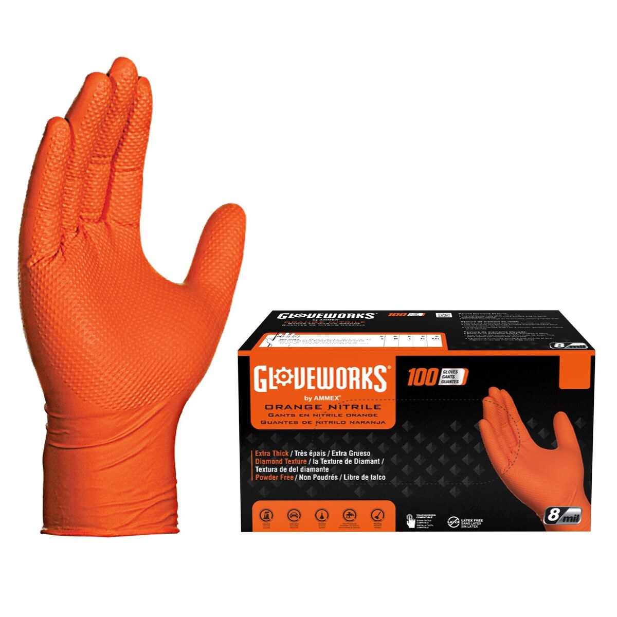 Nitrile Gloves for Resin 3D Printing