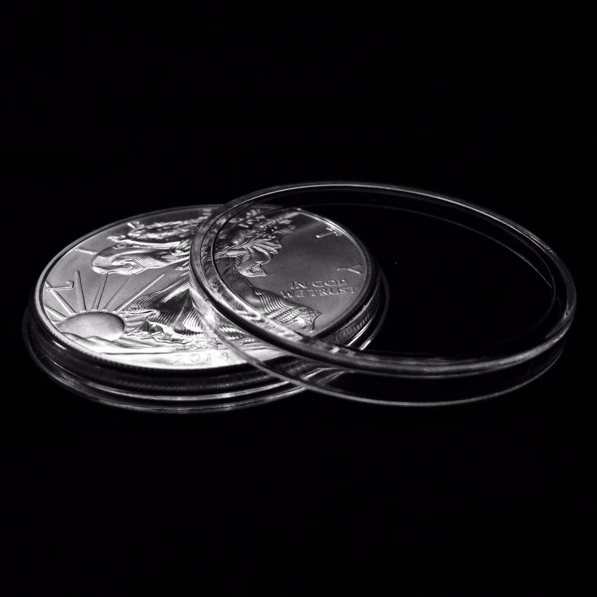 Coin Capsules for Silver Eagles