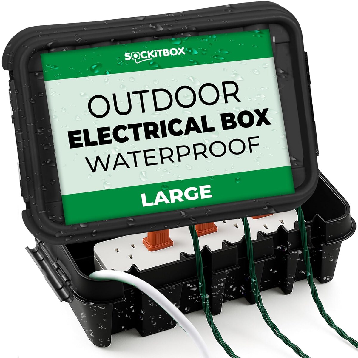 SOCKiTBOX large weatherproof electrical connection box