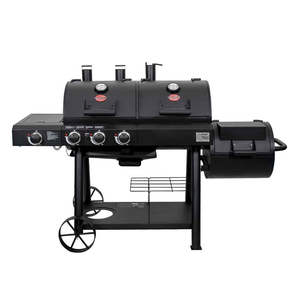 Smoker Grill Combo