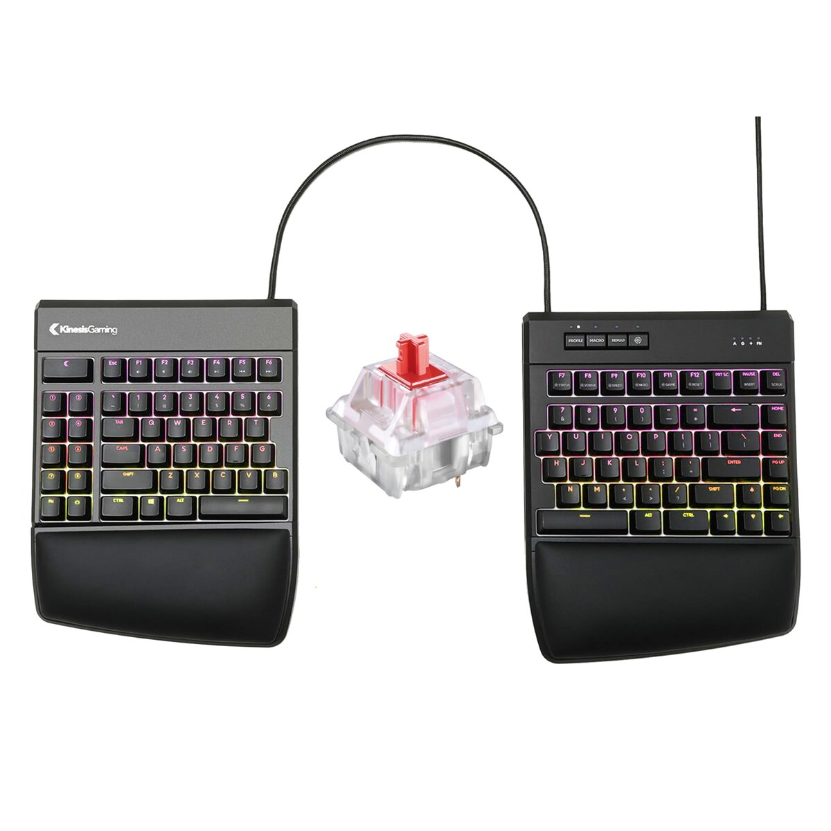 Ergonomic Mechanical Keyboard for Wrist Pain