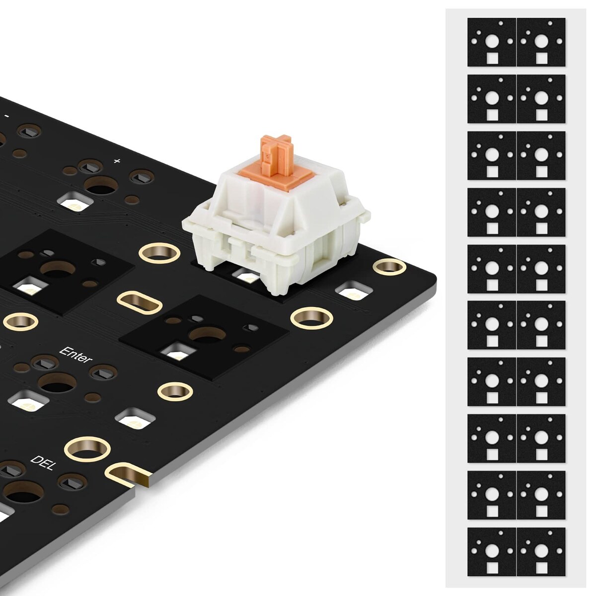 Foam for Keyboard Sound Dampening