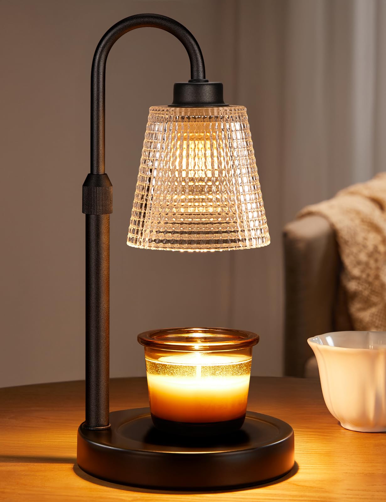 Innqoo adjustable candle warmer lamp product image