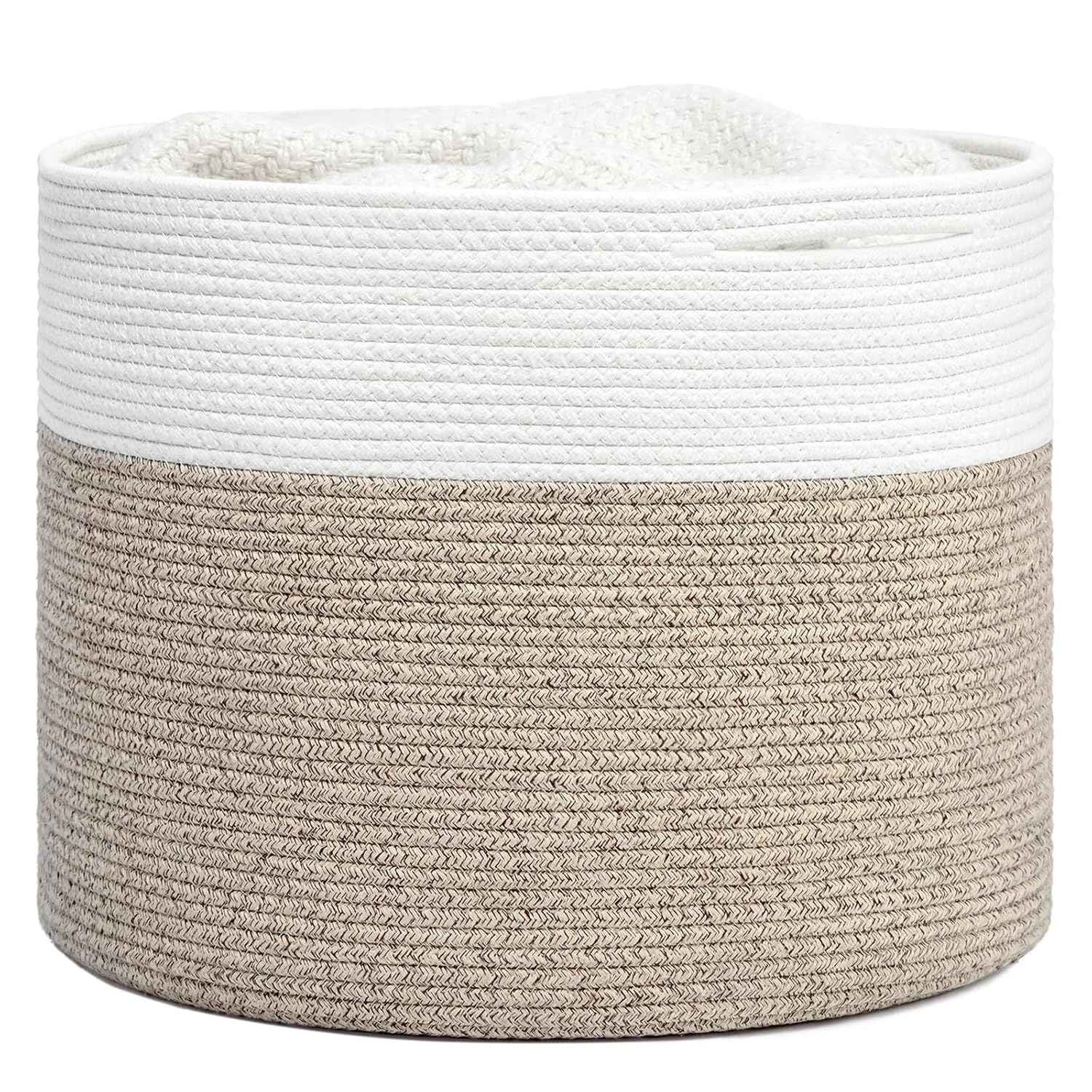 Goodpick woven rope basket, 45 L — listing photo