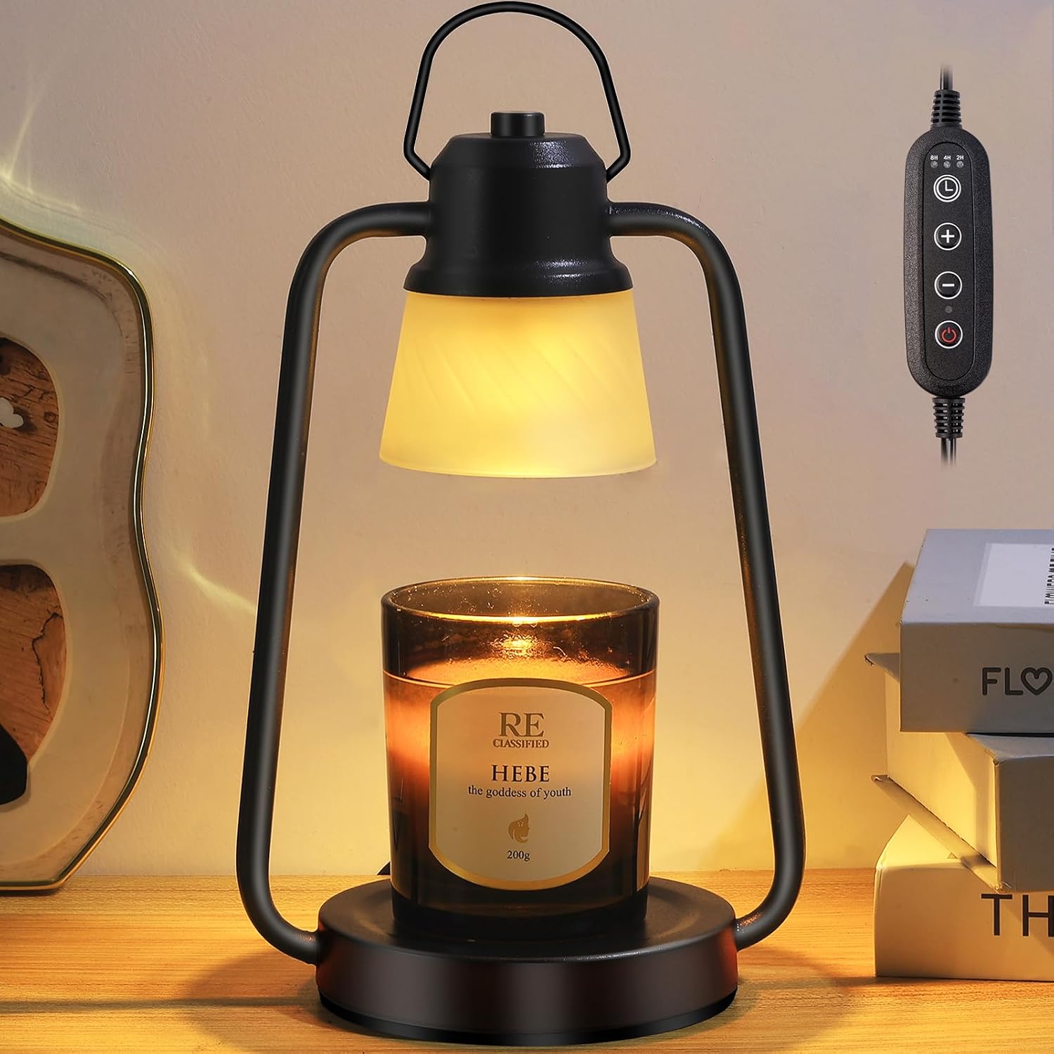 Candle warmer lamp with timer and dimmer — listing photo